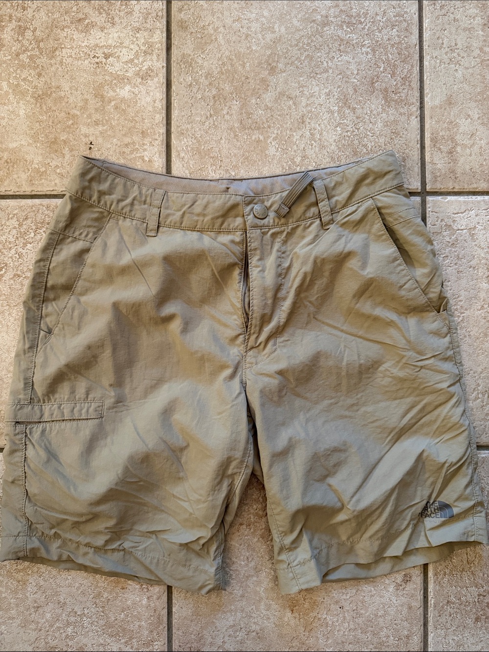 The North Face Men's Khaki/Tan Hybrid Outdoor dryquick Shorts. Sz 30